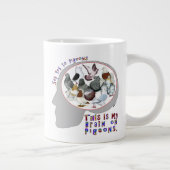 ハトの脳 ジャンボコーヒーマグカップ (右)