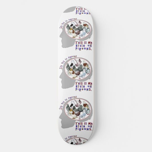 ハトの脳 スケートボード (正面)