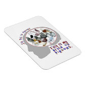 ハトの脳 マグネット (右側)