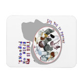 ハトの脳 マグネット (横)