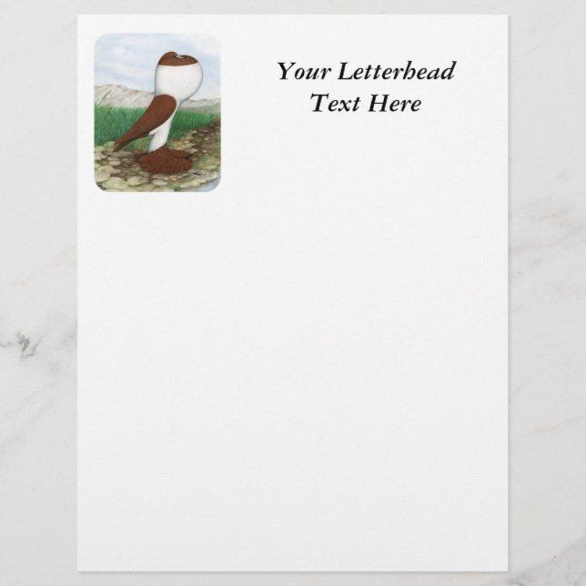 ハトの赤い花 (正面)