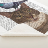 ハトの頭の猫 シェルパブランケット (3/4)