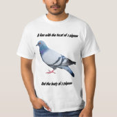 ハトの頭部を持つライオン Tシャツ (正面)