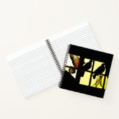 ハトの飛行中 ノートブック (内部)