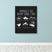 ハトの飼育ハトのレーシングギフトメンズキングハト キャンバスプリント (インサイチュ (ウッドフロア))