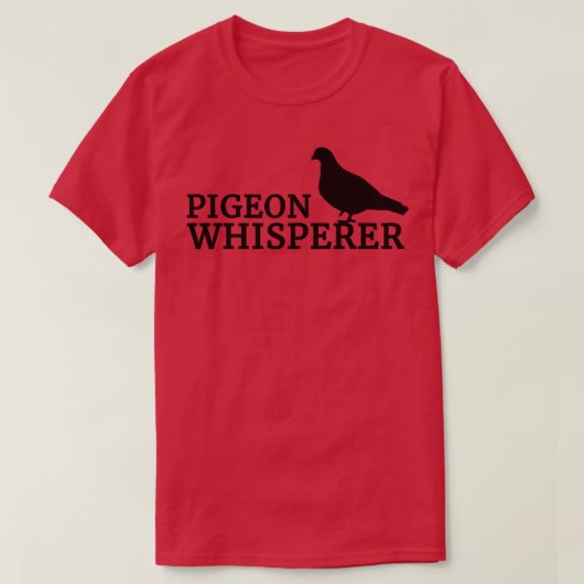ハトの鳥グラフ Tシャツ (デザイン正面)