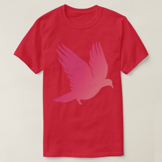 ハトの鳥 Tシャツ (デザイン正面)