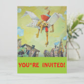 ハトのPinocchio 招待状 (スタンド正面)