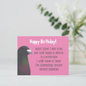 ハトはがき ポストカード (スタンド正面)