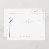 ハトはがき ポストカード (正面/裏面)