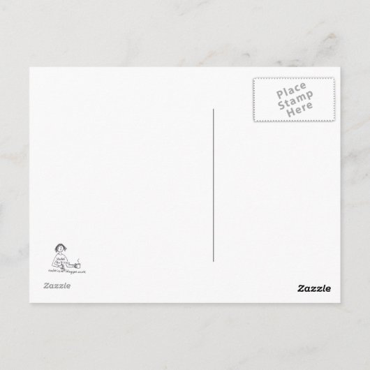 ハトはがき ポストカード (裏面)