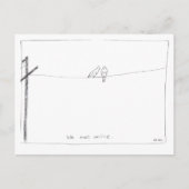 ハトはがき ポストカード (正面)