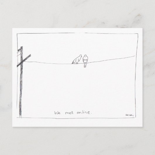 ハトはがき ポストカード (正面)