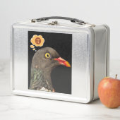 ハトはっきりしたポン考えのPi メタルランチボックス (インサイチュ)