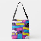 ハトは私を得ないトート クロスボディバッグ (裏面)