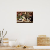 ハトを引っ張ること ポスター (キッチン)