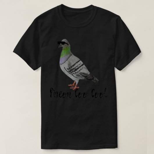 ハトカッコいいン Tシャツ (デザイン正面)