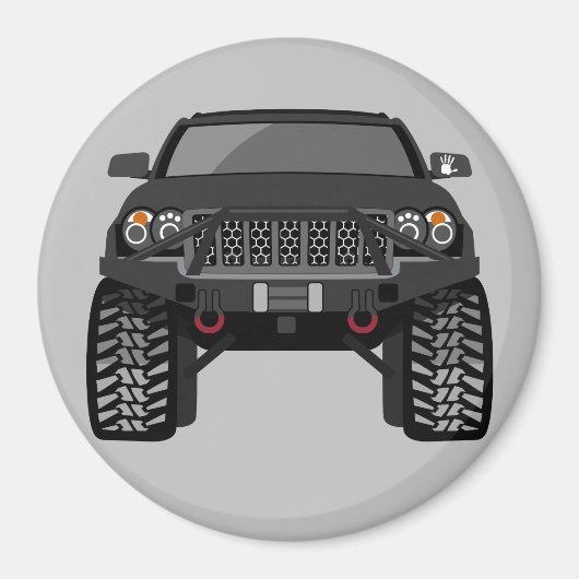 ハトクロウ マグネット (正面)