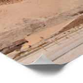 ハトシェプシュト寺院 ポスター (角)