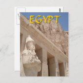 ハトシェプスト女王の神殿 ポストカード (正面/裏面)