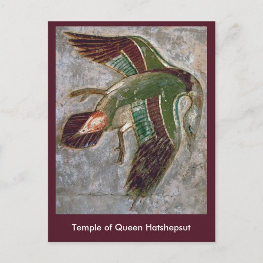 ハトシプスト女王の神殿 ポストカード (正面)
