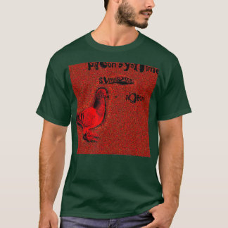 ハトシンドローム深いフライドミーム Tシャツ