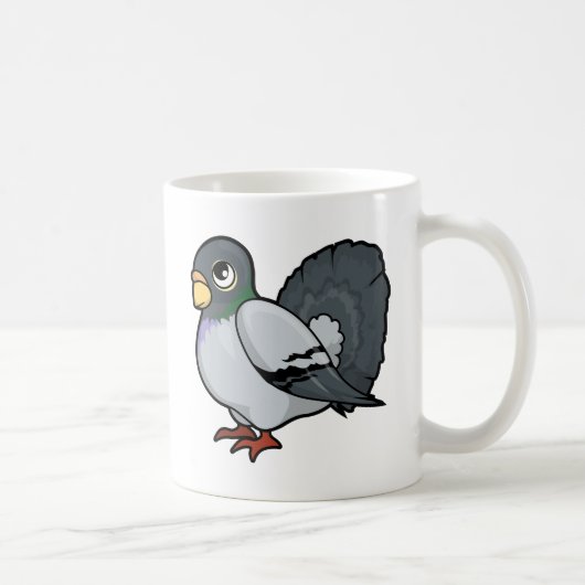 ハトデザイン コーヒーマグカップ (右)