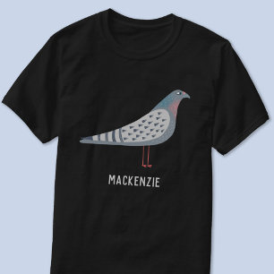 ハトパーソナライズされたン Tシャツ