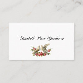 ハトビクトリアンブ通話カード 名刺