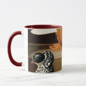 ハトファンシーのコーヒーマグ マグカップ (左)