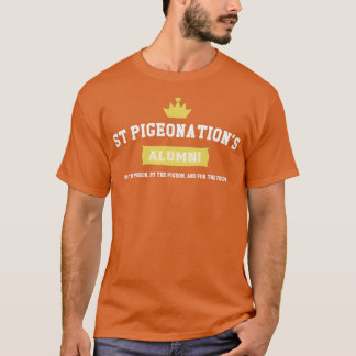 ハトフルボーイフレンドSt Pigonationx27s同窓生シャツ Tシャツ