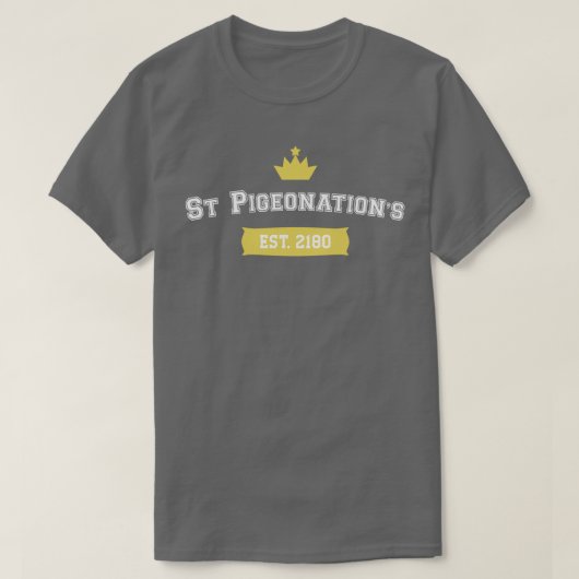 ハトフルボーイフレンドSt Pigonationx27s学生シャツ Tシャツ (デザイン正面)