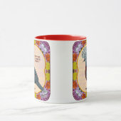 ハトフローラ マグカップ (中央)