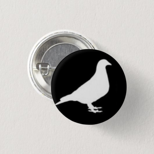 ハトボタン 缶バッジ (正面&裏面)