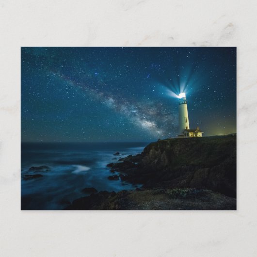 ハトポイントライト場所カリフォルニア ポストカード (正面)