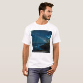 ハトポイントライト場所、カリフォルニア Tシャツ (正面フル)