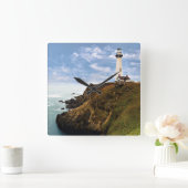 ハトポイント灯台|カリフォルニア スクエア壁時計 (ホーム)