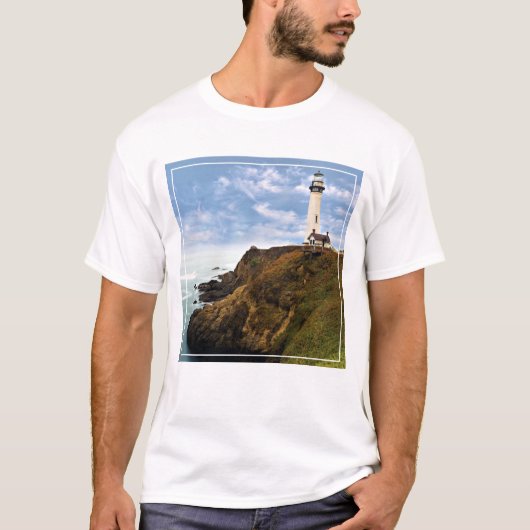 ハトポイント灯台|カリフォルニア Tシャツ (正面)