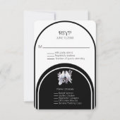 ハトリングや輪白黒アーチ (正面)