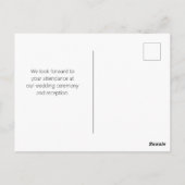 ハトリングや輪白黒アーチ ポストカード (裏面)