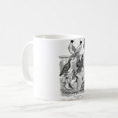 ハトヴィンテージ鳩ギフトforハト コーヒーマグカップ (正面左)
