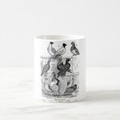 ハトヴィンテージ鳩ギフトforハト コーヒーマグカップ (中央)