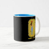 ハトールエジプトの女神 ツートーンマグカップ (正面右)