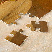 ハトール女神パズル – 古代エジプト美術 ジグソーパズル (側面)