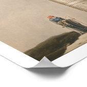 ハト人がデンダラの柱に頭を下げたのはイラストレーション』 ポスター (角)