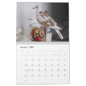 ハト付き生活：カレンダー2020 カレンダー (1月 2027)