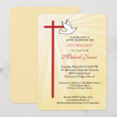 ハト光の確認 招待状 (正面/裏面)