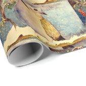 ハト包装紙 ラッピングペーパー (ロールコーナー)