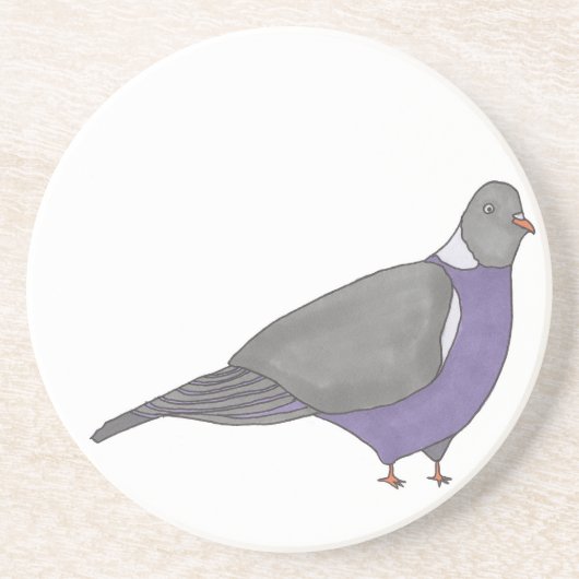 ハト友達のコースター コースター (正面)