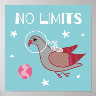 ハト宇宙探検家 ポスター